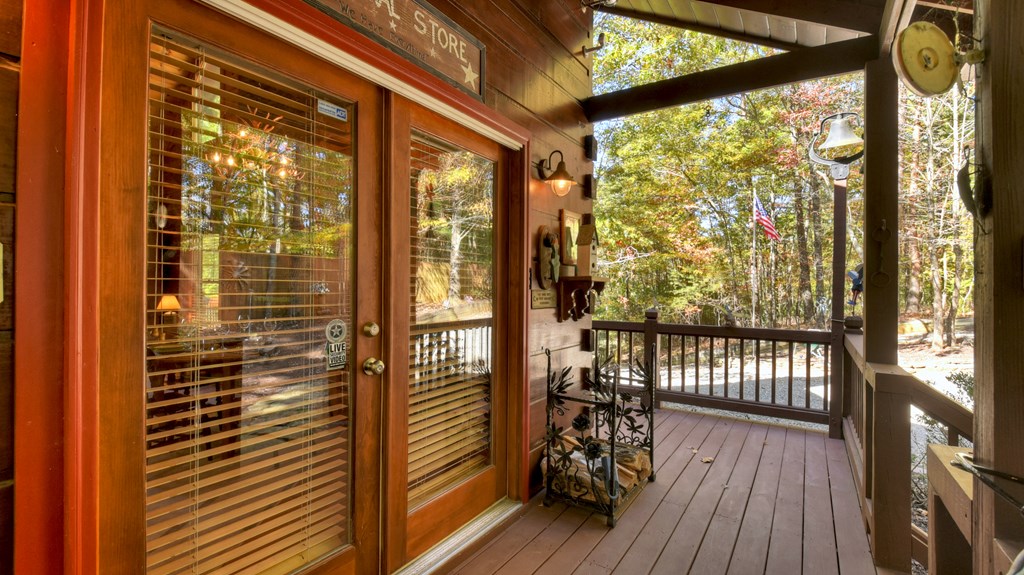 240 Lower Prince Mountain Road Cherry Log, GA 30522 - Photo 15 of 45 a view of entryway with wooden floor