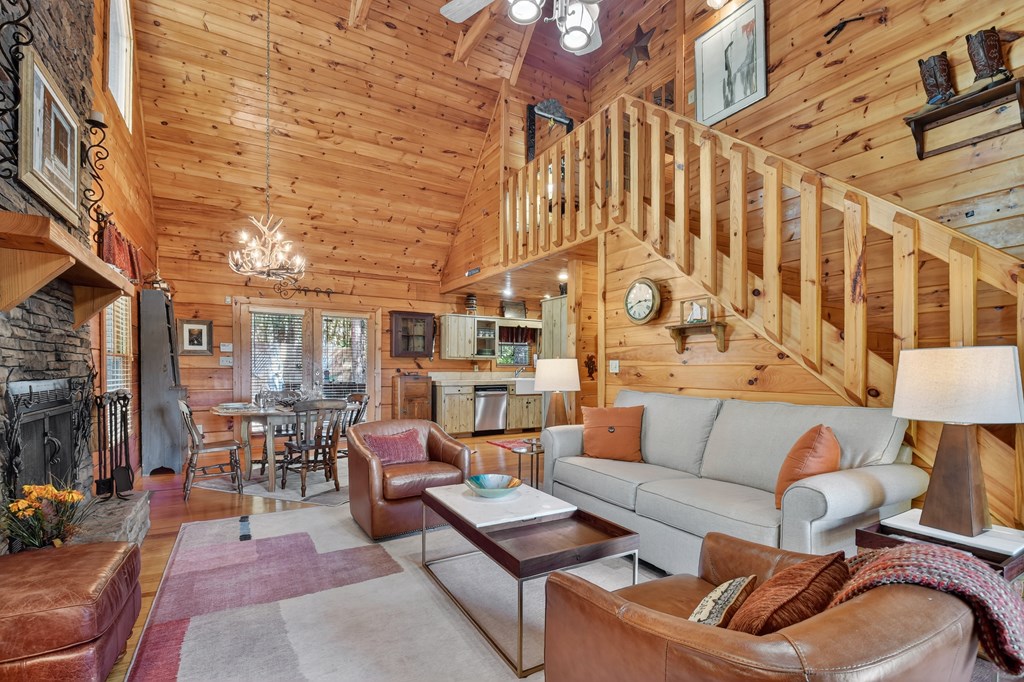 240 Lower Prince Mountain Road Cherry Log, GA 30522 - Photo 19 of 45 a outdoor living space with patio furniture