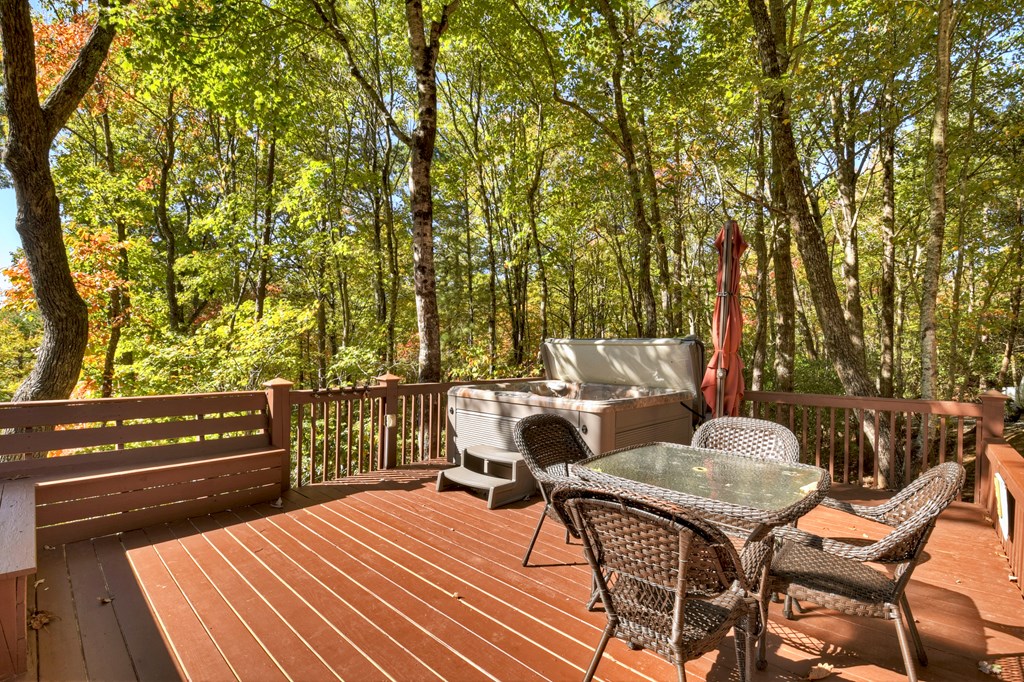 240 Lower Prince Mountain Road Cherry Log, GA 30522 - Photo 37 of 45 a view of a chairs and table on the wooden floor