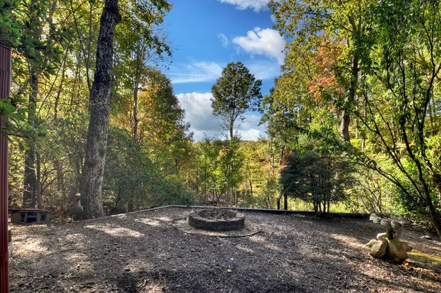 a view of a chairs and table in a room