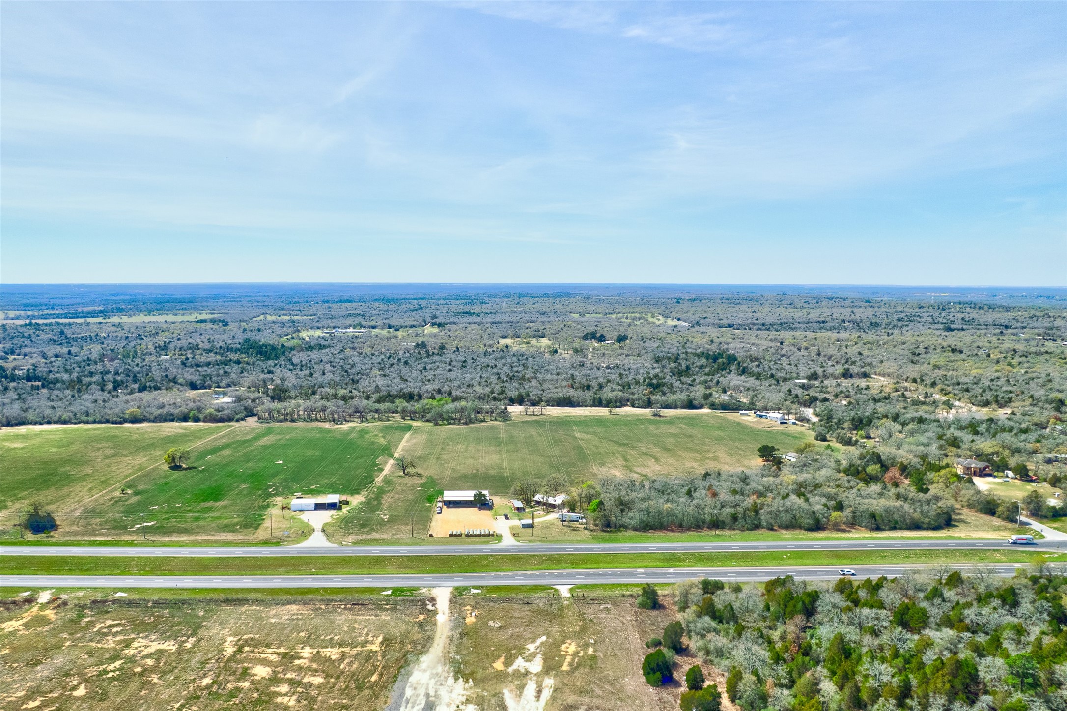 290 Highway 290 East Elgin, TX 78621 - Photo 19 of 24 Aerial view of sparsely populated area
