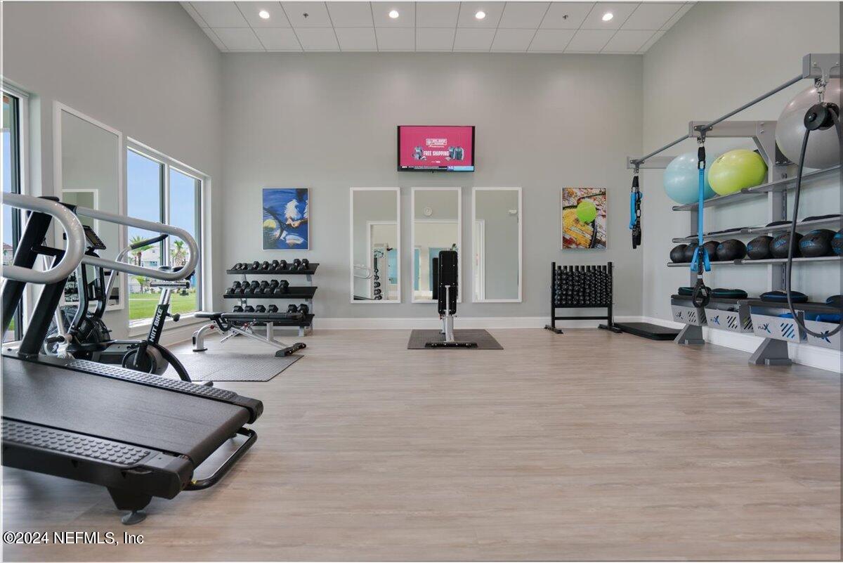 262 Clifton Bay Loop St. Johns, FL 32259 - Photo 54 of 57 a view of a room with gym equipment