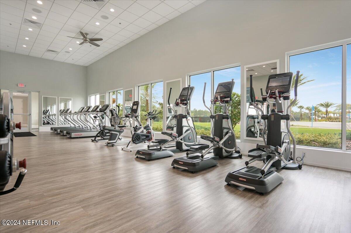 262 Clifton Bay Loop St. Johns, FL 32259 - Photo 55 of 57 a view of a room with gym equipment
