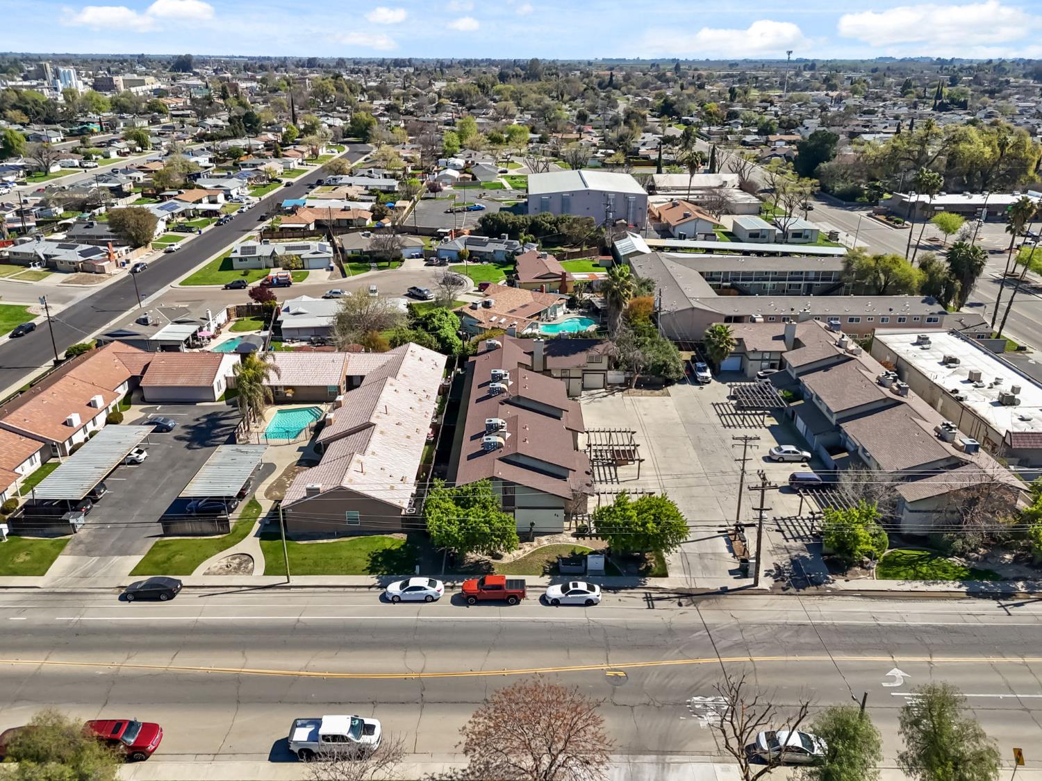 50 North 19th Avenue, Unit AF Lemoore, CA 93245 - Photo 34 of 40 an aerial view of a city
