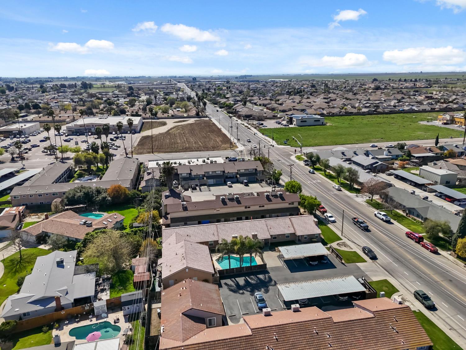 50 North 19th Avenue, Unit AF Lemoore, CA 93245 - Photo 40 of 40 an aerial view of a city