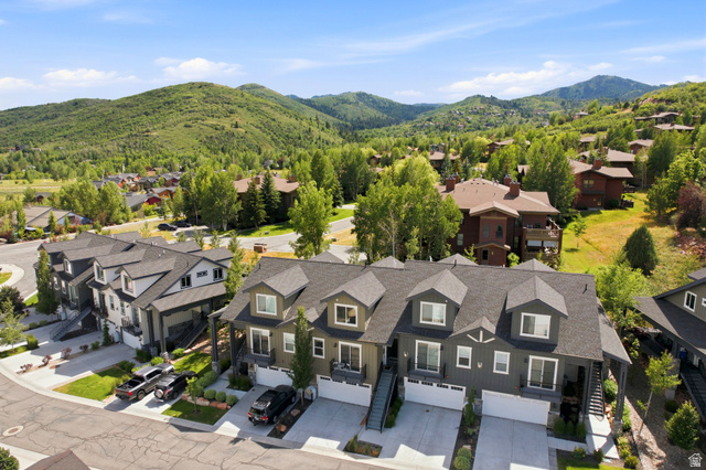 3355 Santa Fe Road Park City, UT 84098 - Photo 40 of 45 Contemporary townhome community featuring multiple dormer windows and two-car garages