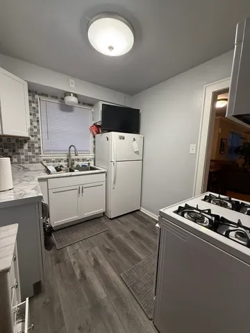 a room with storage and utility