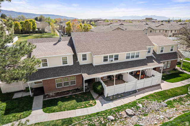 165 Pheasantbrook Drive Centerville, UT 84014 - Photo 3 of 30 Aerial view of residential area with a mountainous background