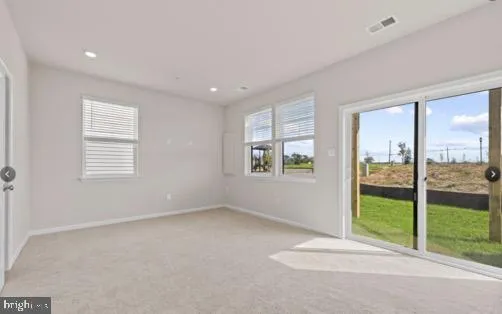 a view of a room with window