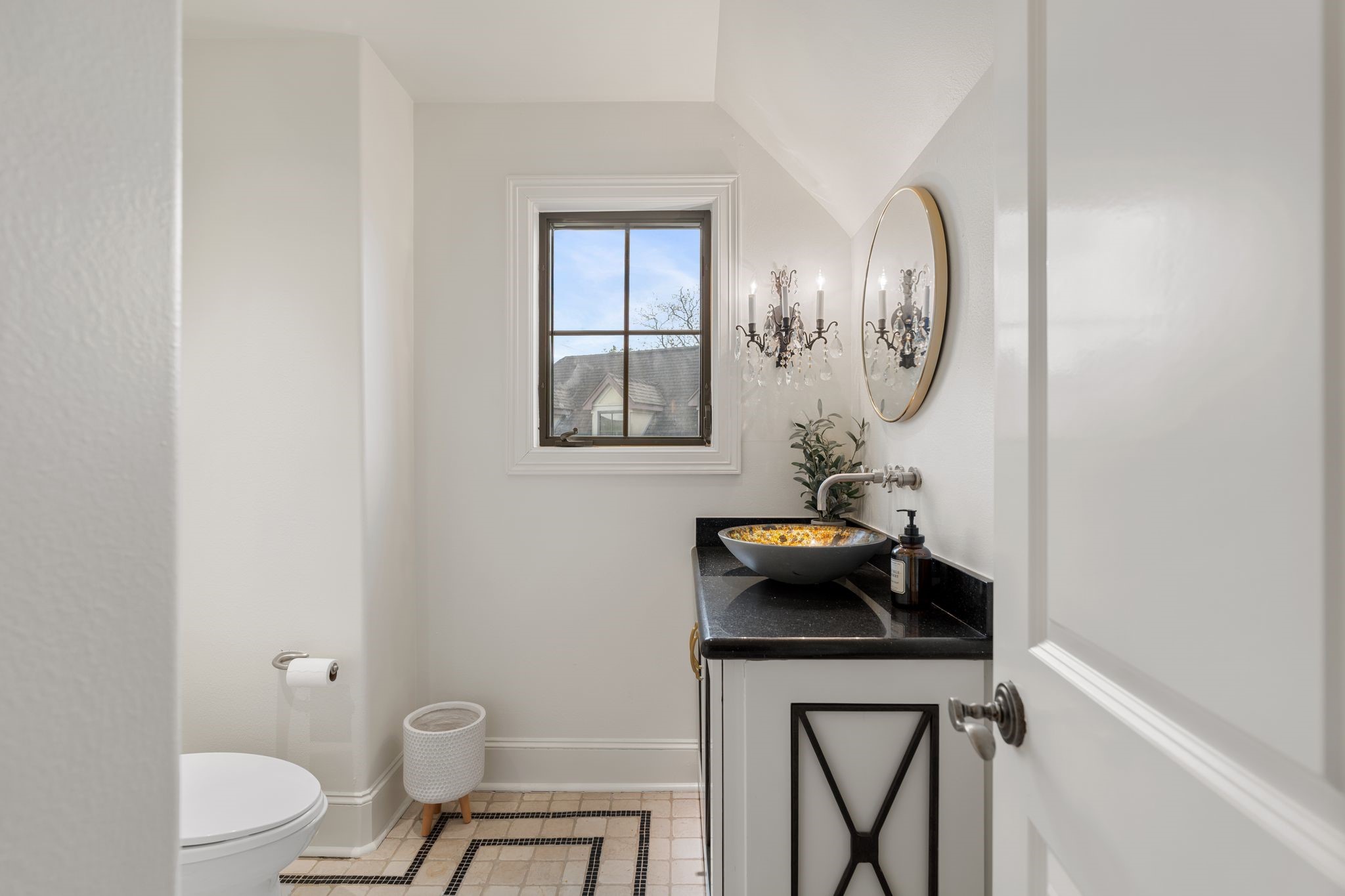 30 Hackberry Lane, Unit A Houston, TX 77027 - Photo 36 of 42 Half-bath located on the third-floor that connects to the game room.