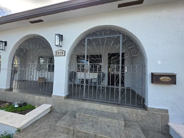 a view of hall with entryway