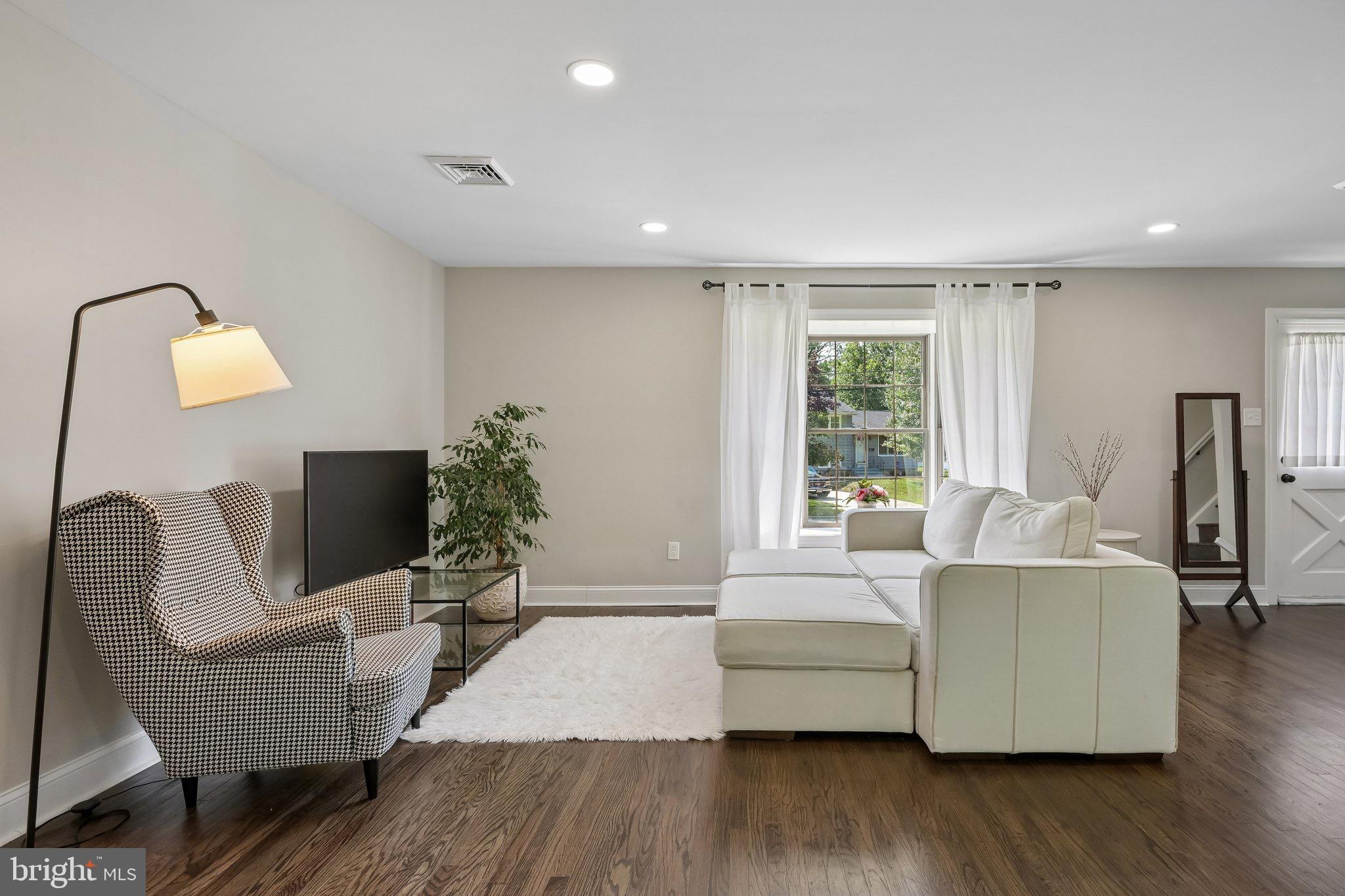 2 Farwood Road Gibbsboro, NJ 08026 - Photo 7 of 25 a living room with furniture and wooden floor