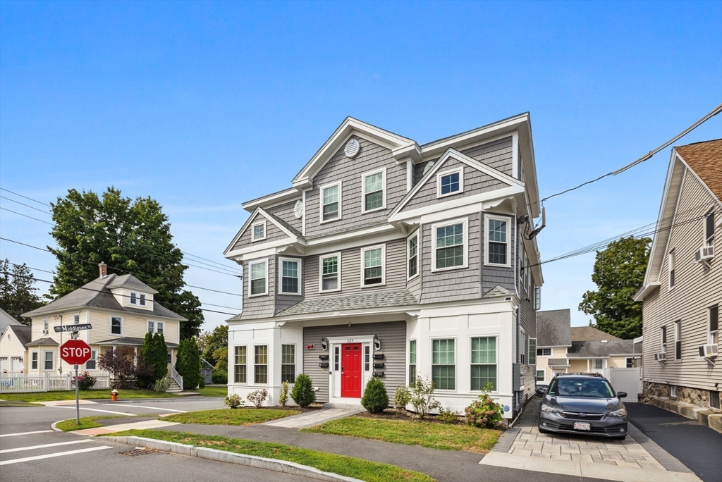 127 Marblehead Street, Unit A North Andover, MA 01845 - Photo 28 of 30 a front view of building with cars parked