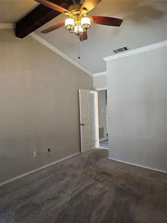 a bathroom with a bathtub shower sink vanity and toilet