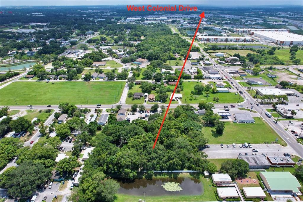 319 West Silver Star Road Ocoee, FL 34761 - Photo 17 of 24 an aerial view of residential houses with outdoor space