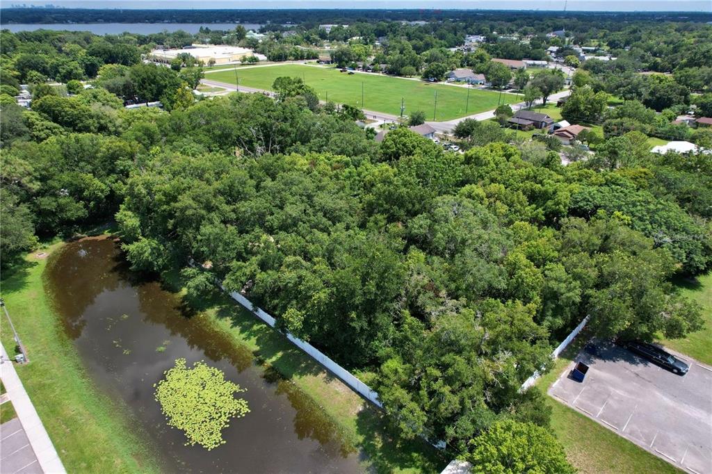 319 West Silver Star Road Ocoee, FL 34761 - Photo 9 of 24 an aerial view of a house with a yard