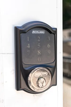 a closeup view of washer and dryer