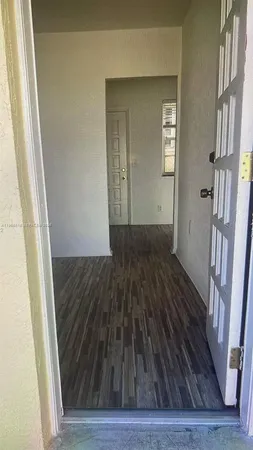 a view of wooden floor