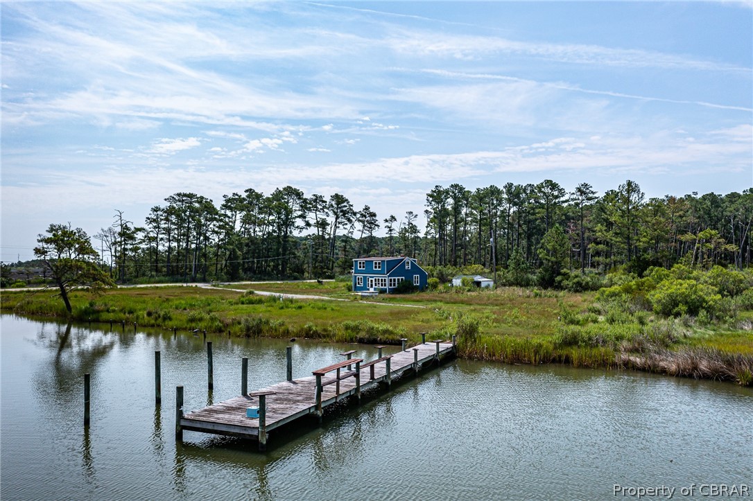 6258 Windmill Point Road White Stone, VA 22578 - Photo 4 of 34 Dock area featuring a water view