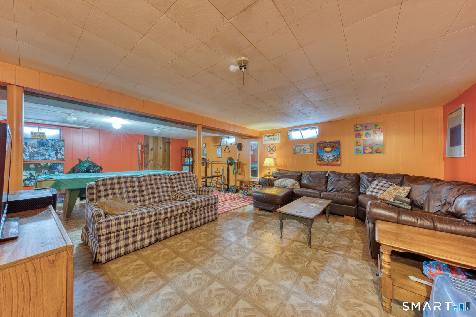 22 Nathans Lane Madison, CT 06443 - Photo 27 of 37 Lower-Level finished basement