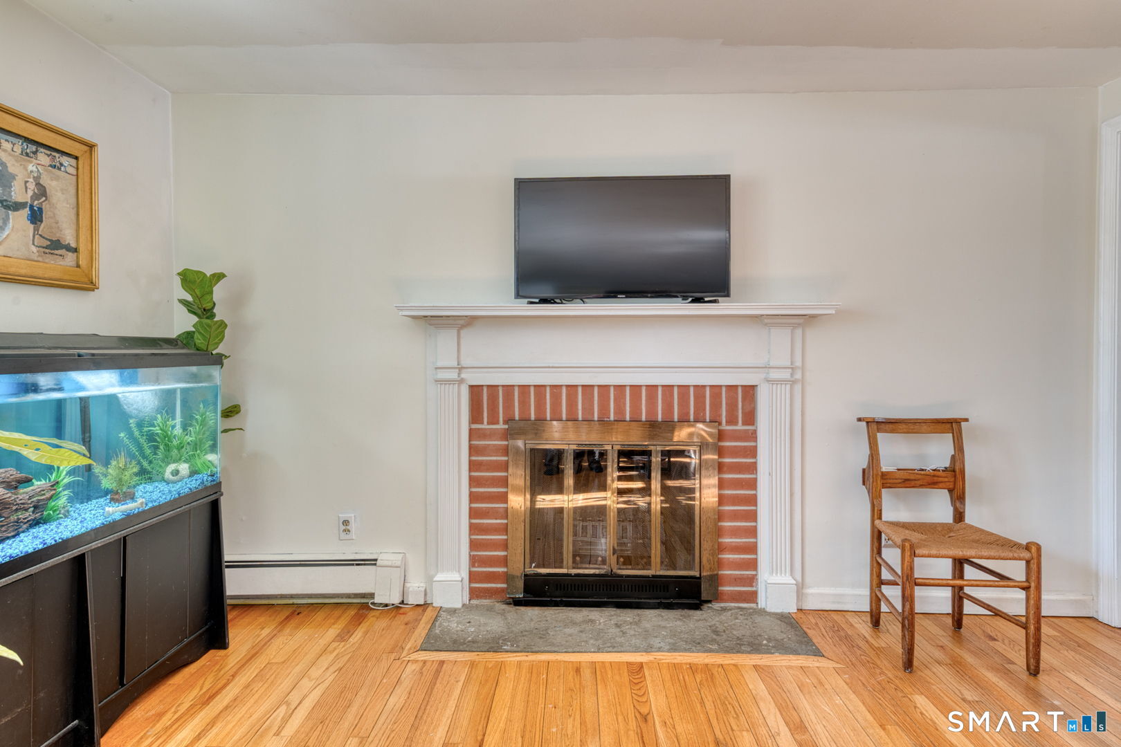 22 Nathans Lane Madison, CT 06443 - Photo 6 of 37 Wood Fireplace