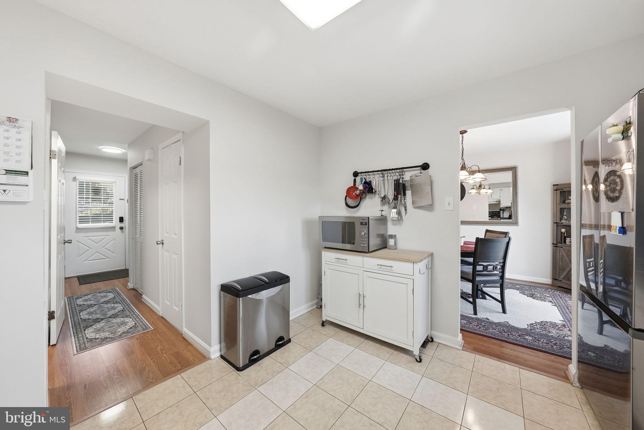 9236 Labelle Lane Gaithersburg, MD 20879 - Photo 10 of 33 Bright and inviting kitchen entryway.