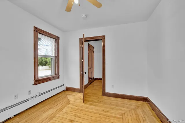 a view of an empty room with window