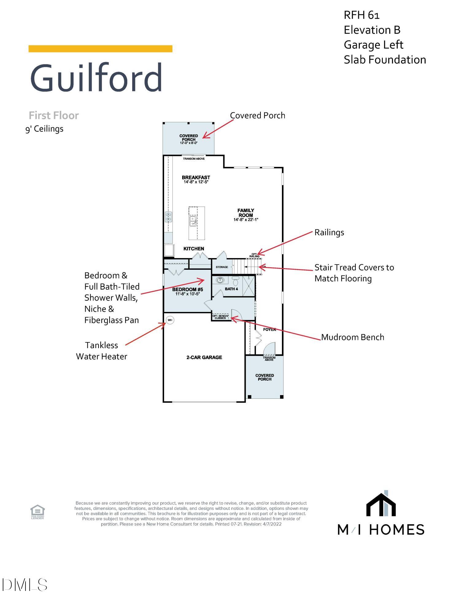 2425 Andrena Way Apex, NC 27502 - Photo 3 of 6 RFH 61 Guilford B - Slab Contract File_P