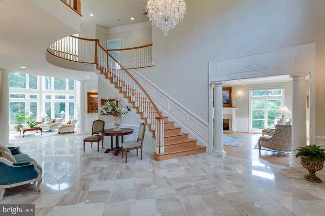1193 Windrock Drive McLean, VA 22102 - Photo 4 of 30 a view of entryway and hall with wooden floor