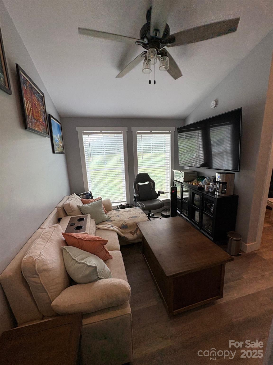 Vac Eddins-Poplin Road Norwood, NC 28128 - Photo 15 of 17 a living room with furniture and a flat screen tv