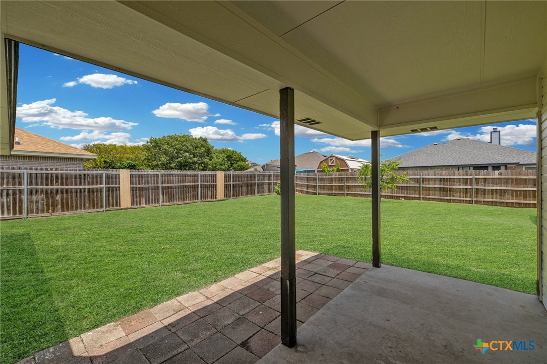 214 Timber Ridge Drive Nolanville, TX 76559 - Photo 24 of 31 a view of a garden with an outdoor space