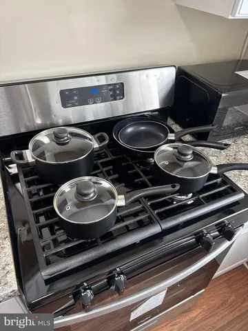 a close view of stove top oven