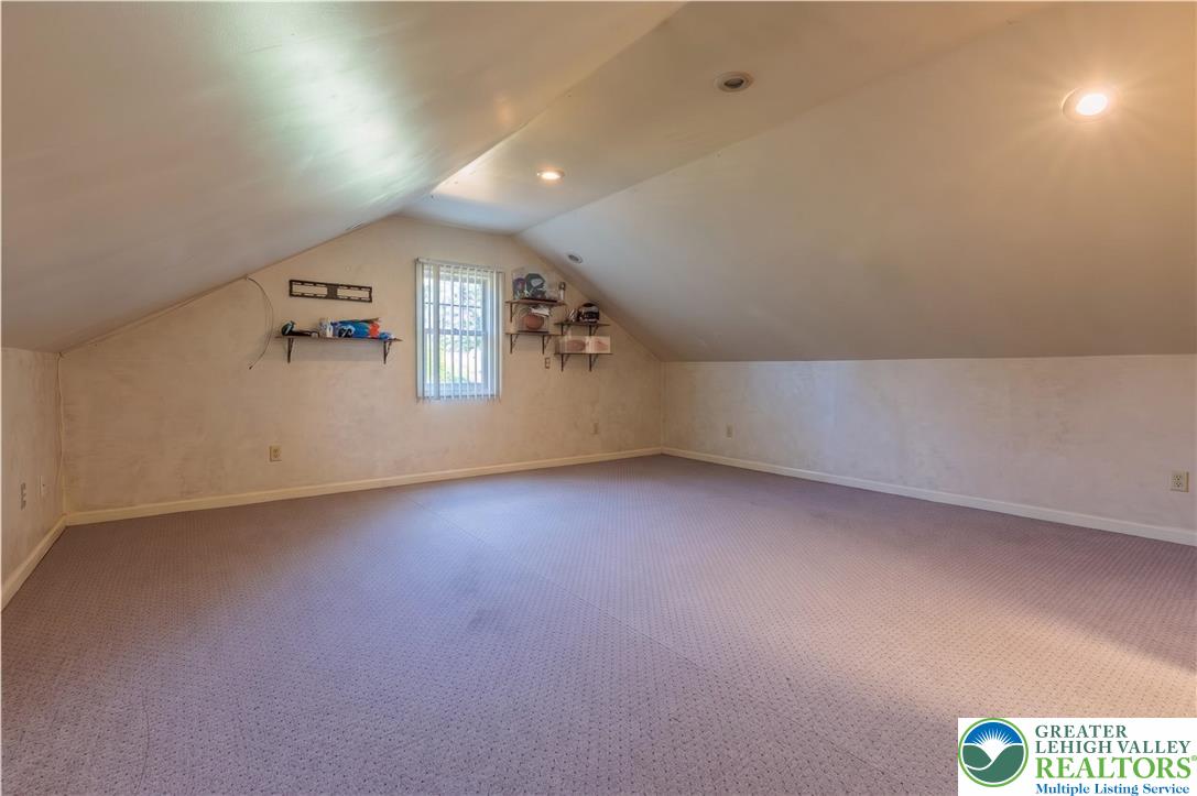 2170 Clearview Road Coplay, PA 18037 - Photo 40 of 75 This spacious attic with sloped ceilings offers versatile living potential.