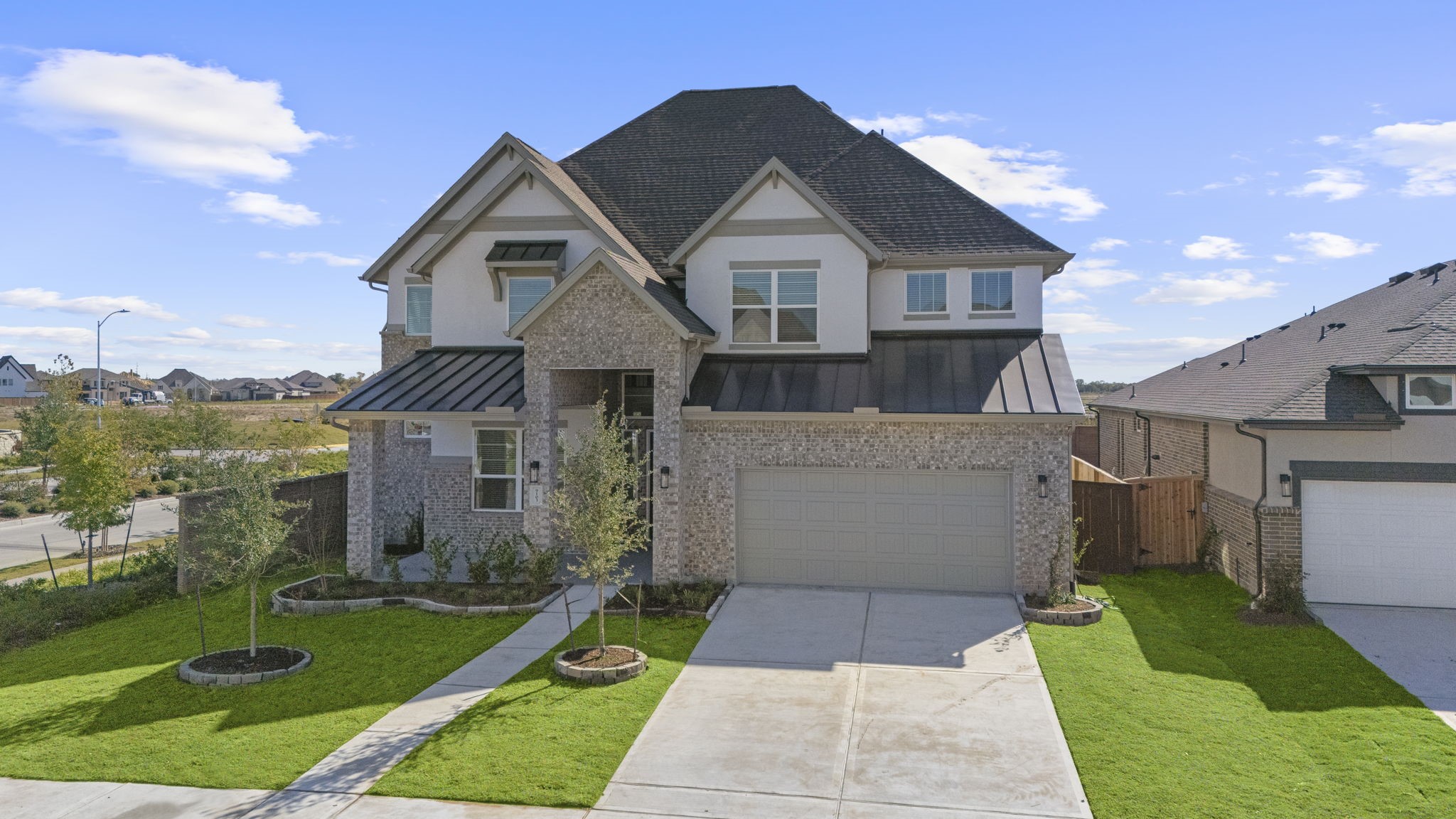 9103 Basilica Lane Manvel, TX 77578 - Photo 3 of 50 a front view of house with yard