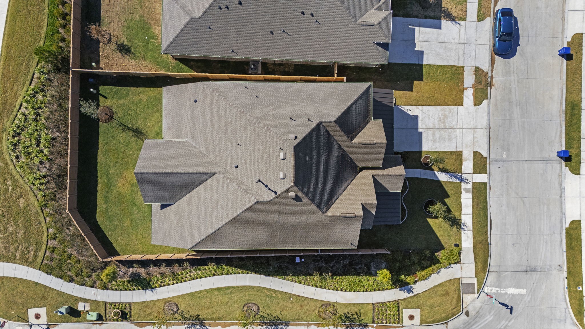 9103 Basilica Lane Manvel, TX 77578 - Photo 34 of 50 an aerial view of residential houses with outdoor space