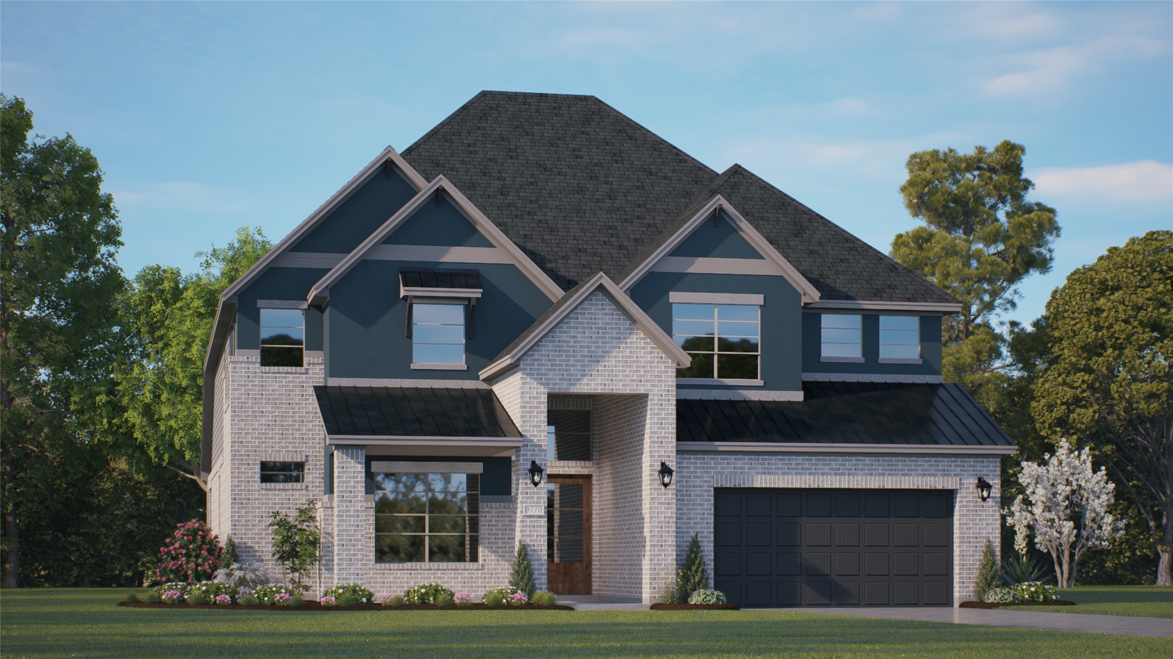9103 Basilica Lane Manvel, TX 77578 - Photo 39 of 50 a front view of a house with garden
