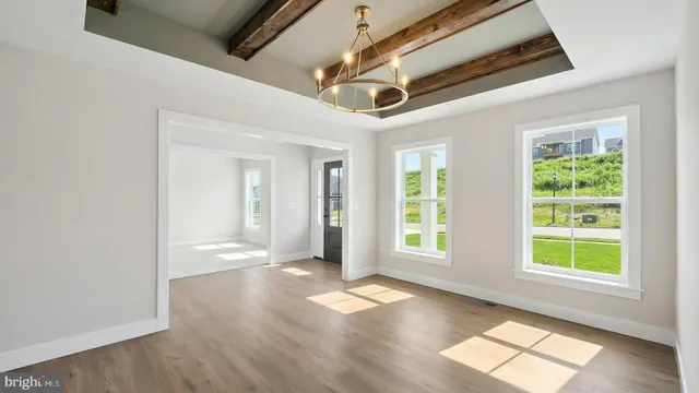 a view of an empty room with window