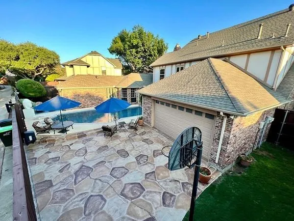 a view of outdoor space yard and patio
