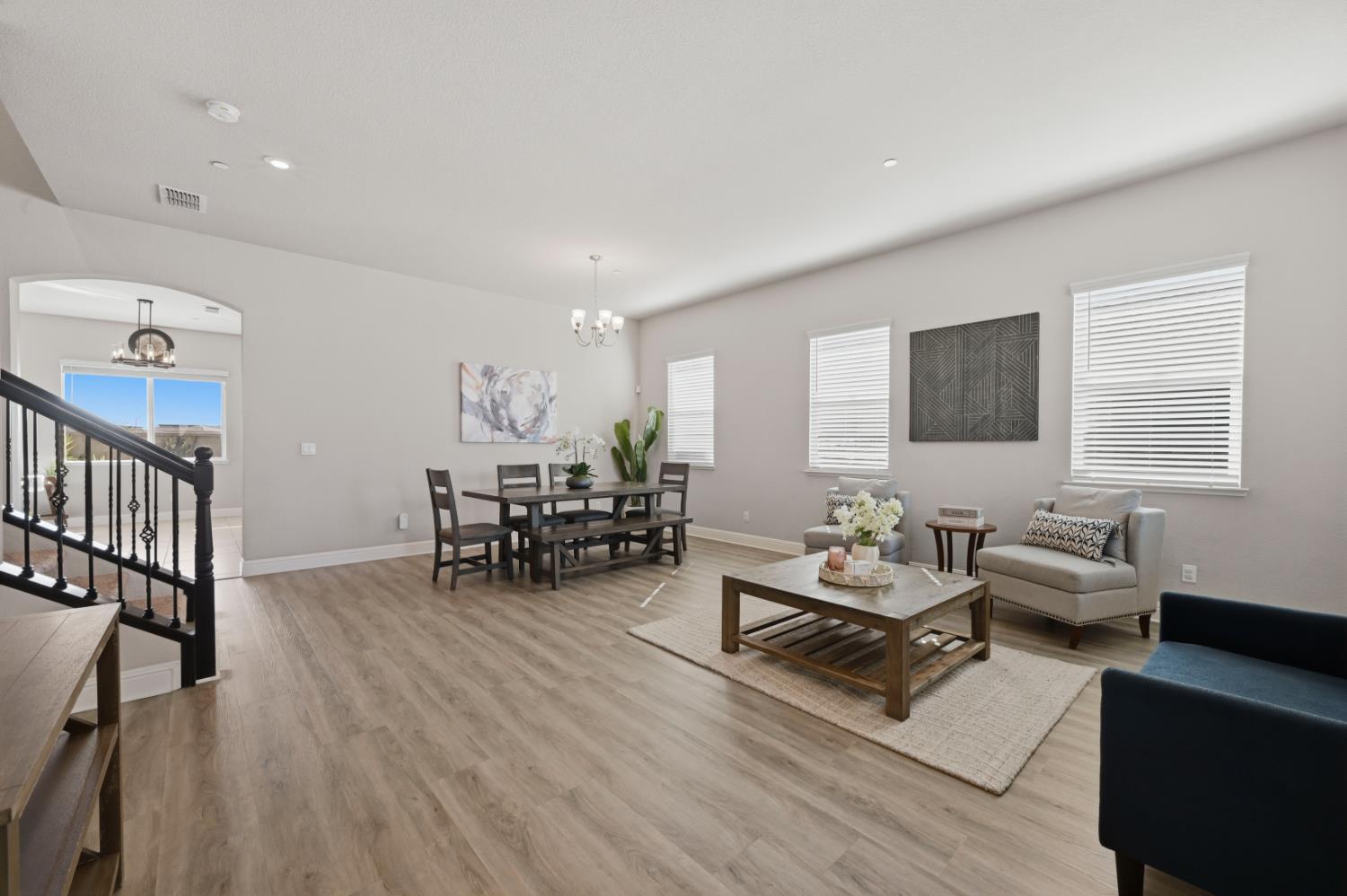 2012 Van Ruiten Drive Lodi, CA 95242 - Photo 5 of 48 a living room with furniture and wooden floor