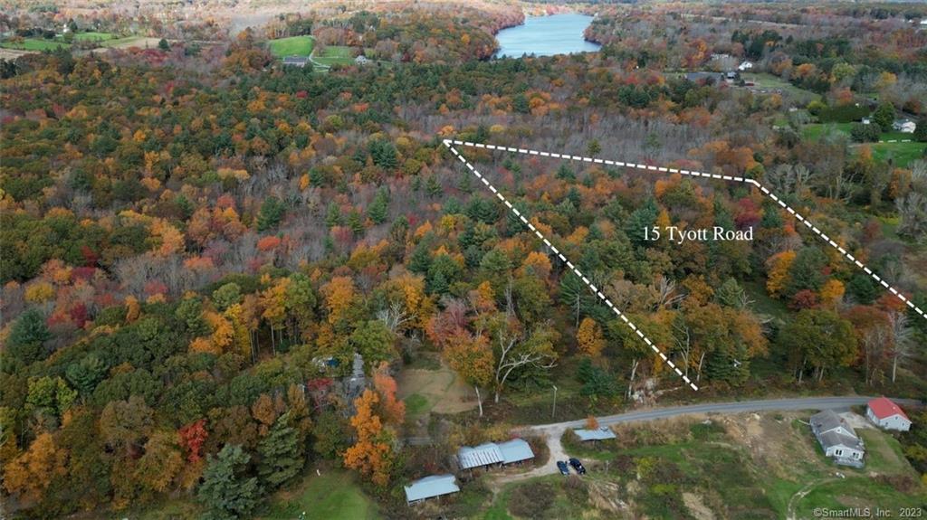 15 Tyott Road Pomfret, CT 06259 - Photo 1 of 1 an aerial view of a house