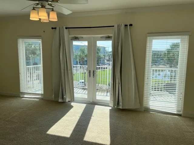 a view of a room with front door