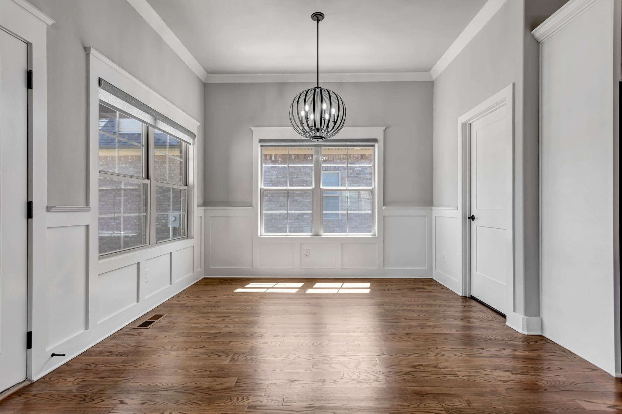 4050 Kiskadee Ln Spring Hill Spring Hill, TN 37174 - Photo 17 of 36 a view of an empty room with wooden floor and a window