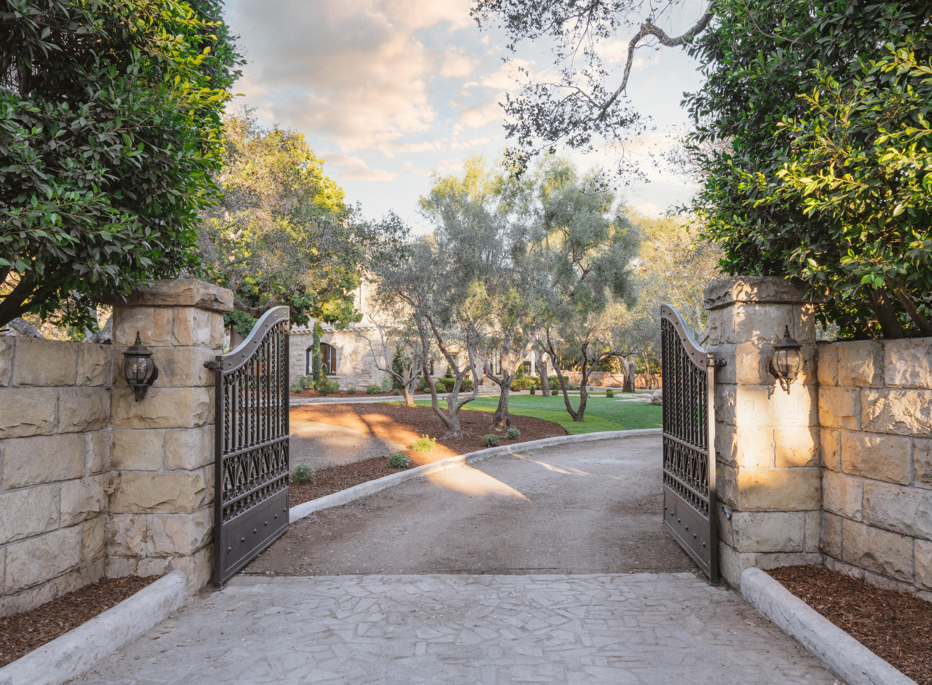 200 Olive Mill Road Montecito, CA 93108 - Photo 2 of 33 a view of a yard with plants and trees