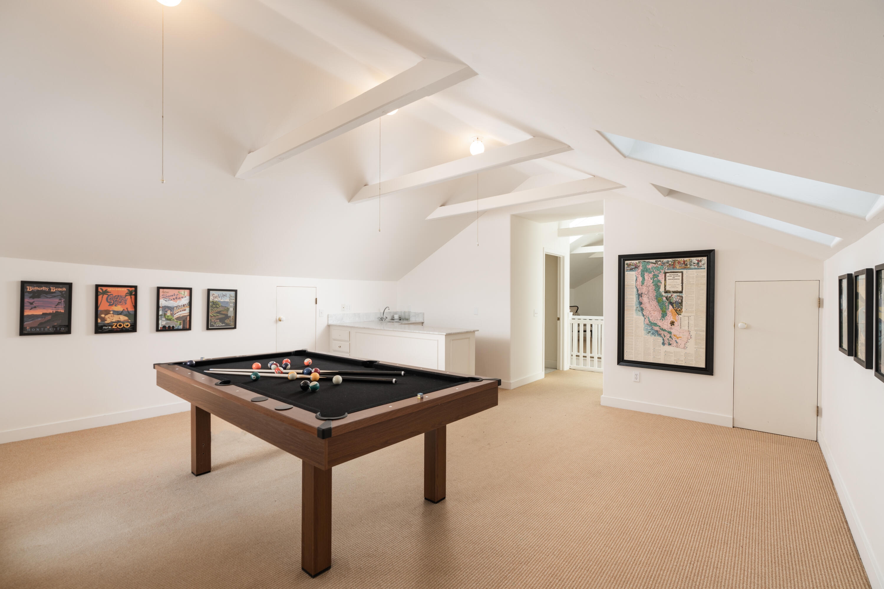200 Olive Mill Road Montecito, CA 93108 - Photo 27 of 33 a view of kitchen island with stainless steel appliances stove microwave and stove