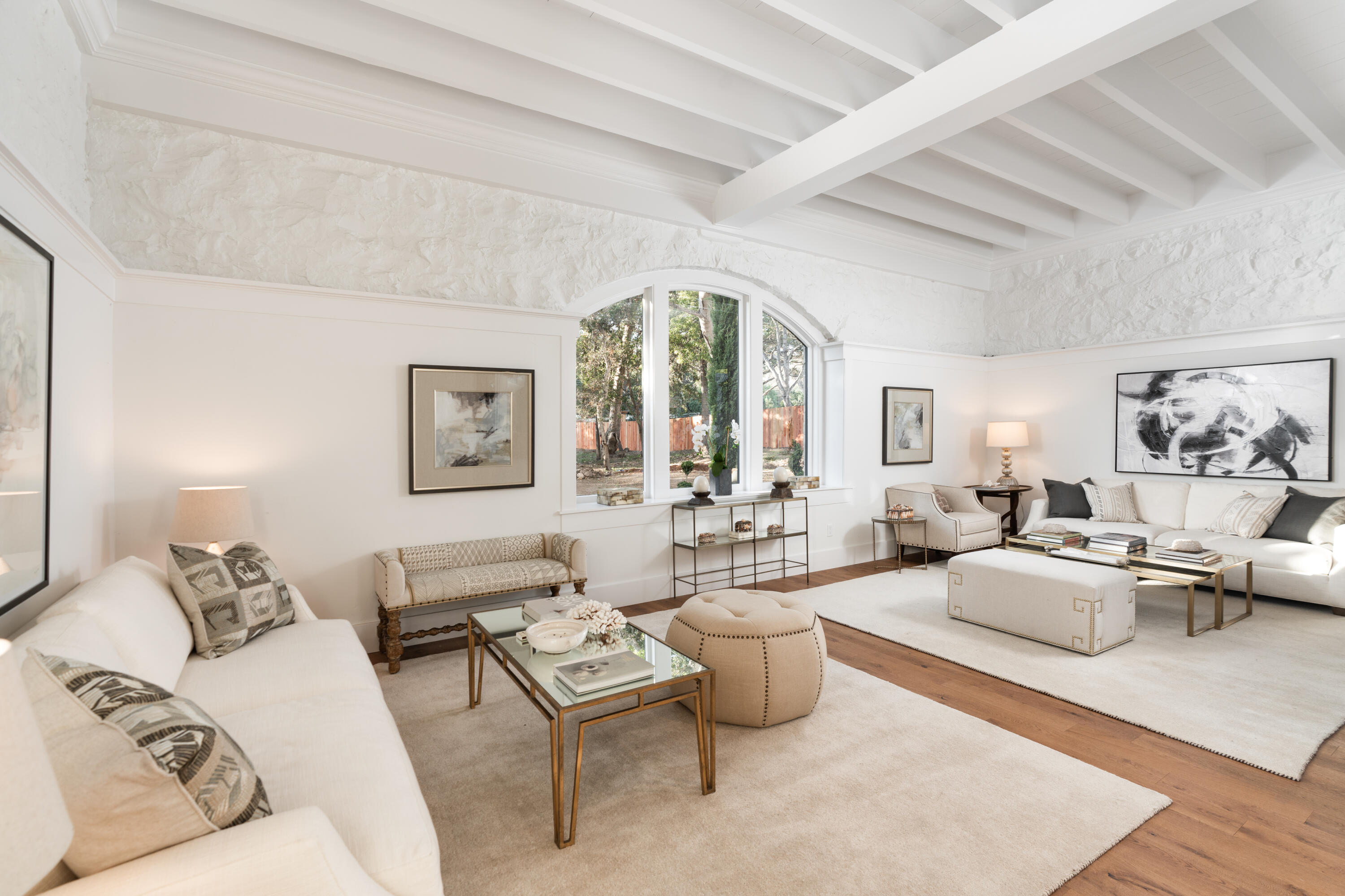 200 Olive Mill Road Montecito, CA 93108 - Photo 5 of 33 a living room with furniture large window and a table