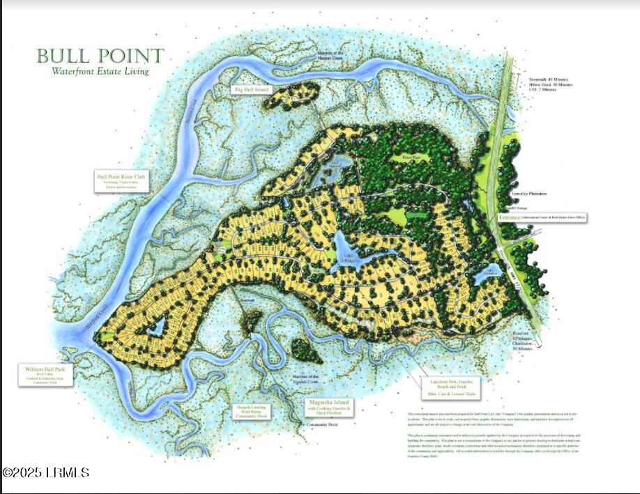 5 Barnaby Bluff Seabrook, SC 29940 - Photo 9 of 61 Bull_Point_Community_Map