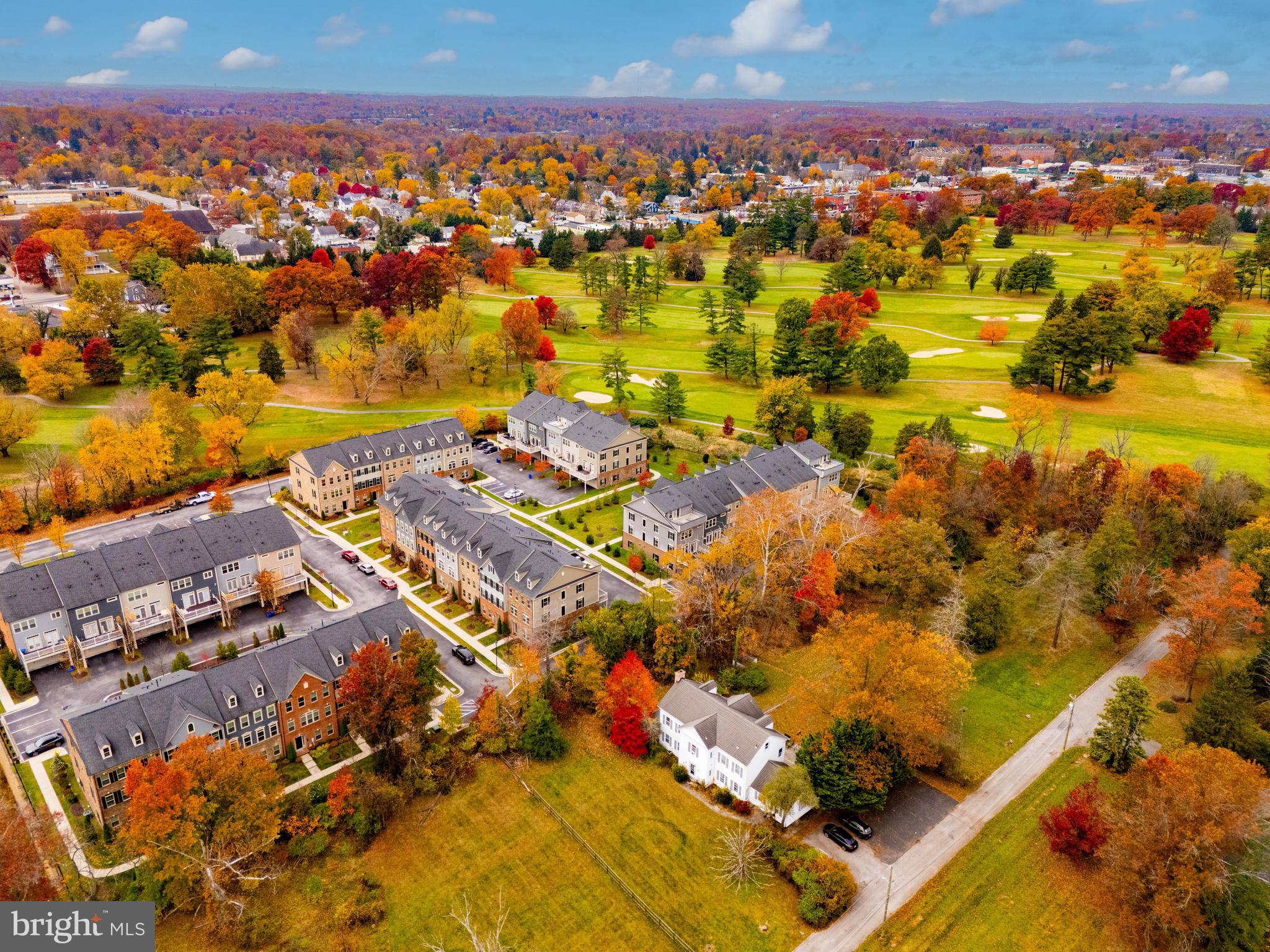 30 Wedge Way, Unit 12 Baltimore, MD 21208 - Photo 6 of 42 an aerial view of residential houses with outdoor space