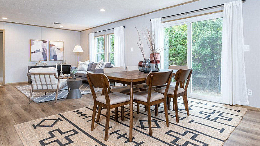 Lot 5 Goodview Town Road Moneta, VA 24121 - Photo 11 of 18 a dining room with furniture and wooden floor