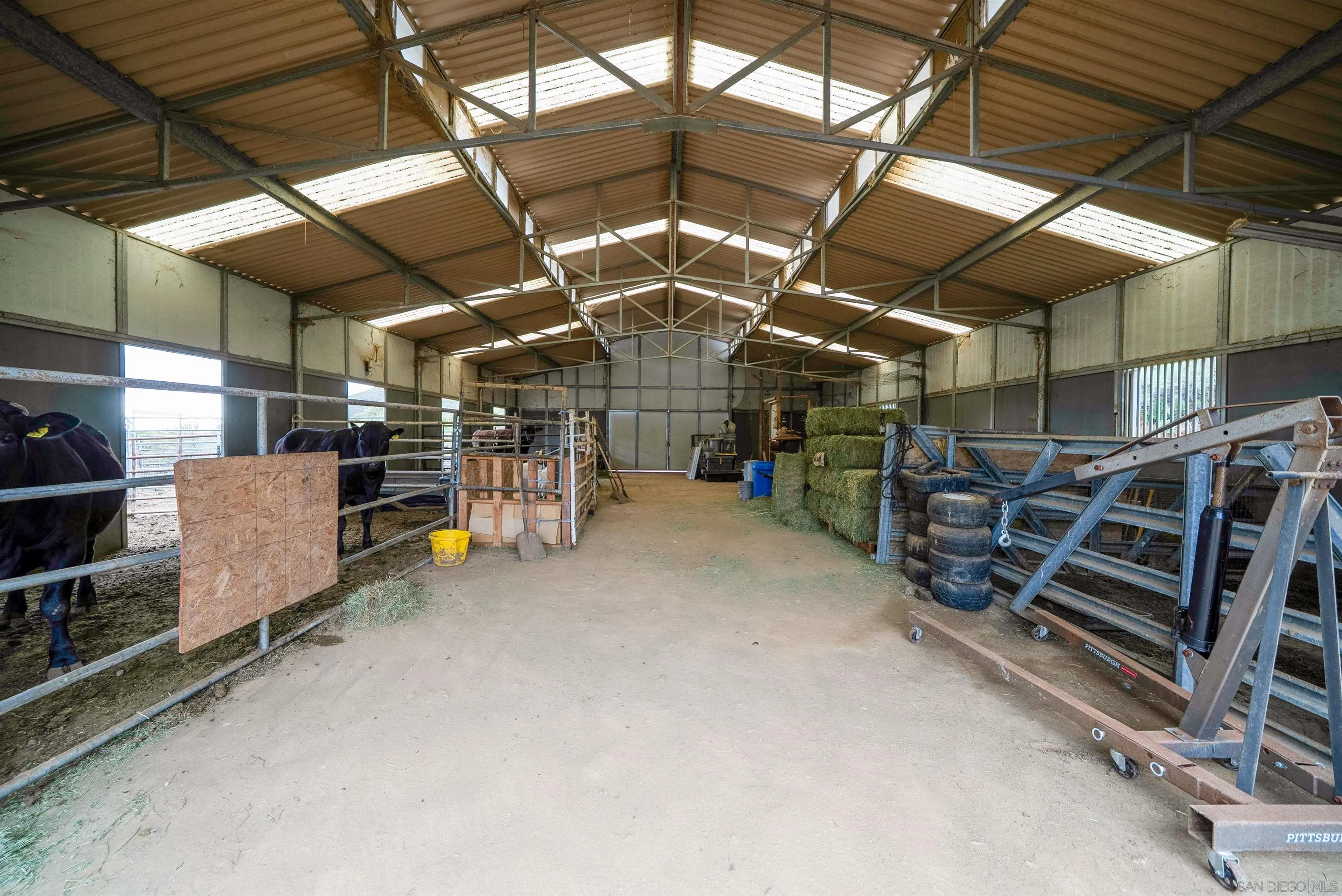 21908 Japatul Lane Alpine, CA 91901 - Photo 42 of 47 a view of empty room with wooden ceiling