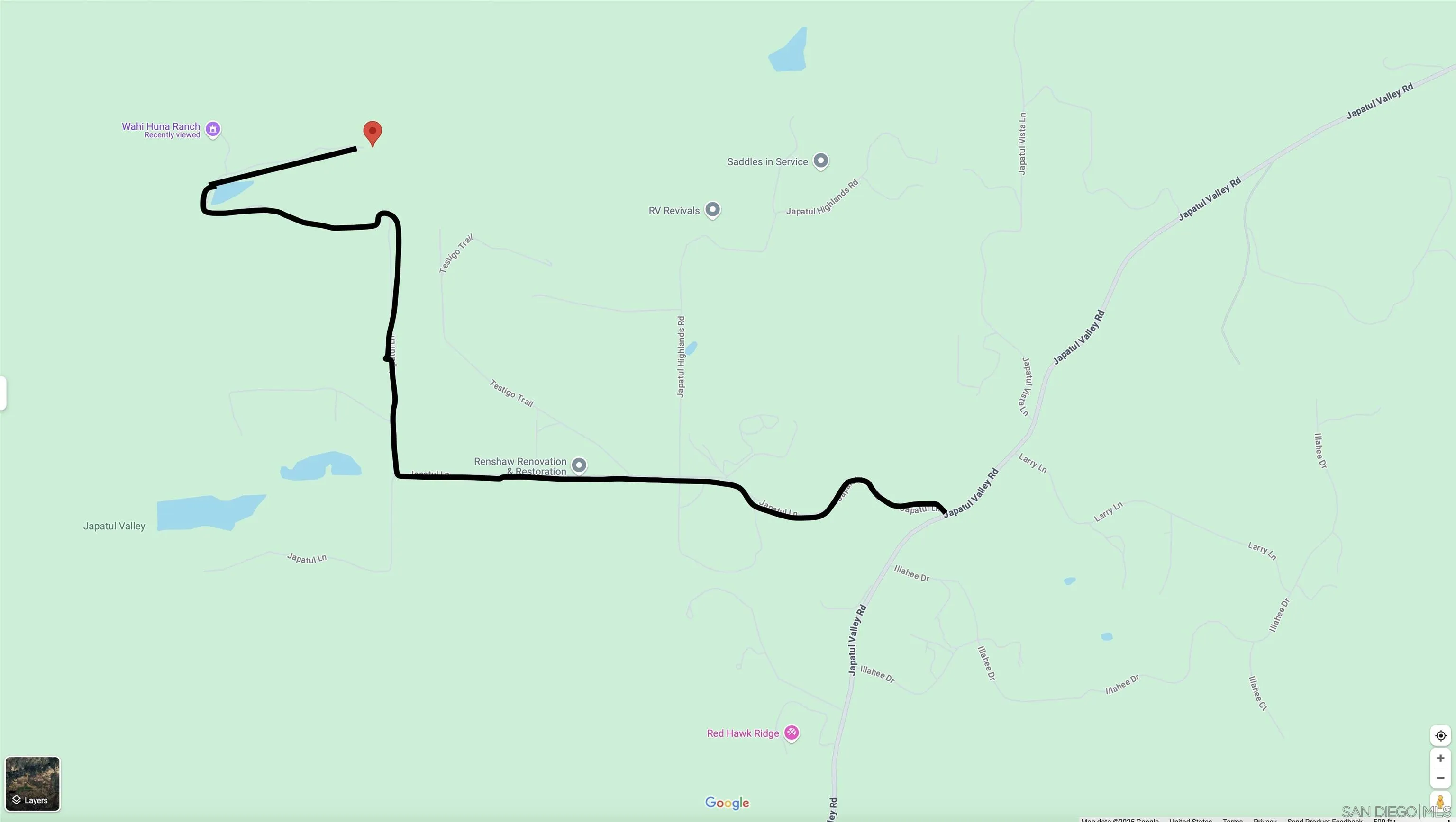 21908 Japatul Lane Alpine, CA 91901 - Photo 45 of 47 a bathroom with a shower